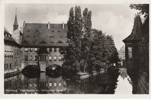 Nürnberg Heilig-Geist-Spital Pegnitz gl1931 B7453