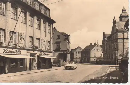 Neukirchen/Erzgeb. Straßenpartie gl1960 97.615