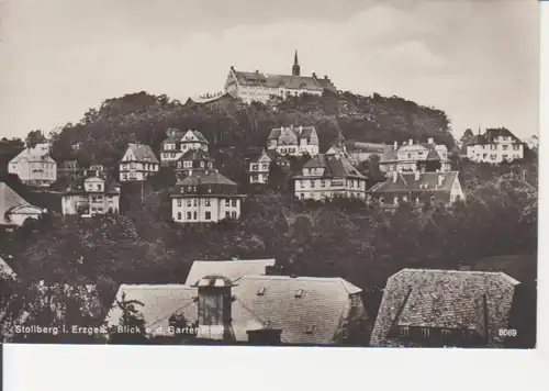 Stollberg/Erzgeb. Gartenstadt-Panorama ngl 97.624