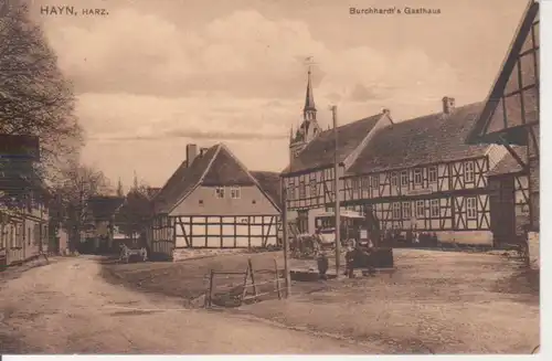 Hayn/Harz Burchhardt's Gasthaus gl1917 95.846