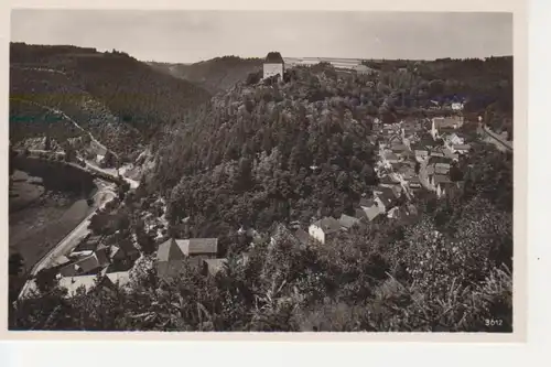 Ziegenrück Blick vom Waldschlößchen ngl 96.345