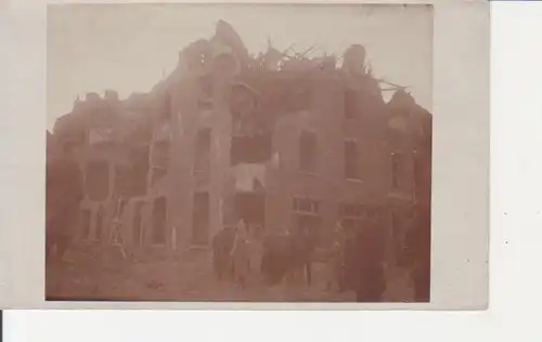 Zerstörtes Haus Foto-Karte ngl 201.092