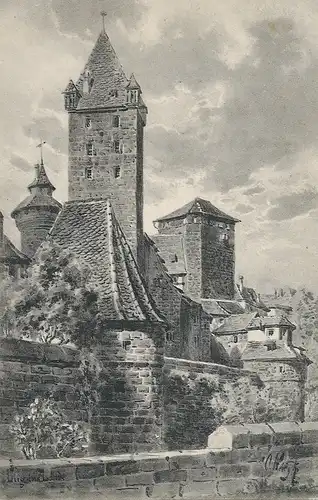 Nürnberg Burg Luginsland ngl 124.669