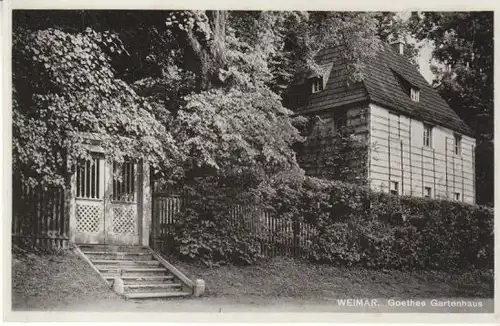 Weimar Goethe Gartenhaus ngl B7513
