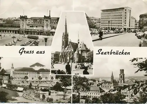 Saarbrücken 5 Teilansichten ngl 131.024