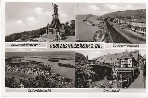 Gruss aus Rüdesheim am Rhein gl~1950? B7982