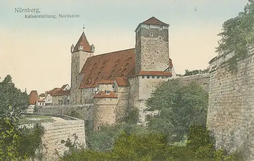 Nürnberg Kaiserstallung von Norden ngl 124.713