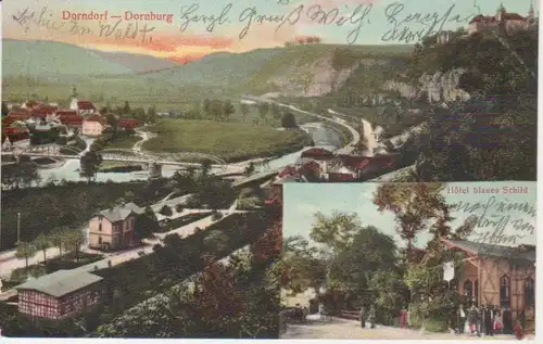 Dorndorf Dornburg Hotel Panorama gl1905 96.453