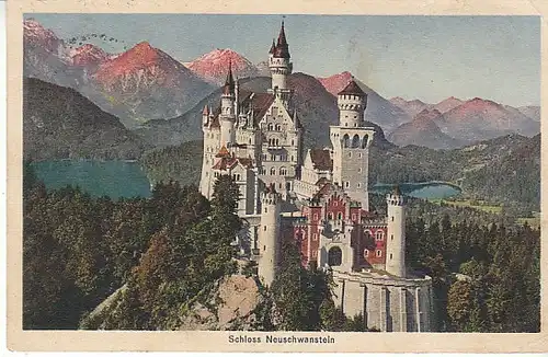 Füssen Schloß Neuschwanstein gl~1910? B9611
