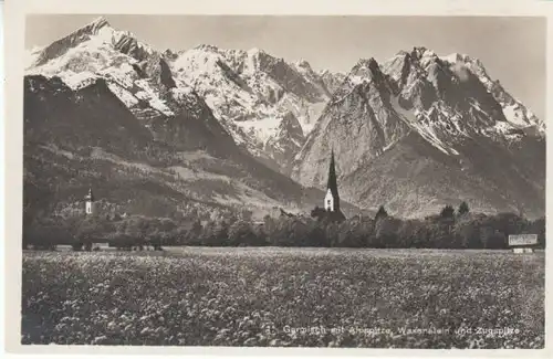 Garmisch m.Alpspitze Waxenstein Zugspitze ngl B7213