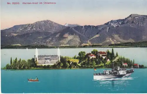 Herren-Insel im Chiemsee ngl B7223