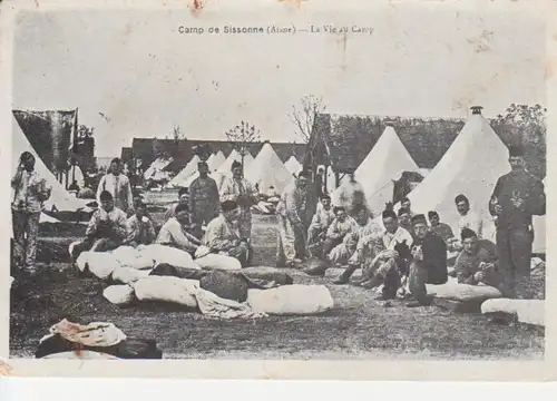 Camp de Sissonne (Aisne) feldpgl1914 201.324