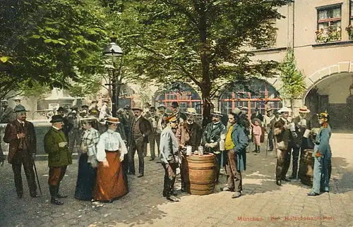 München Hofbräuhaus-Hof ngl 124.197