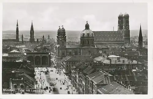 München Total mit Ludwigstraße gl1939 125.562