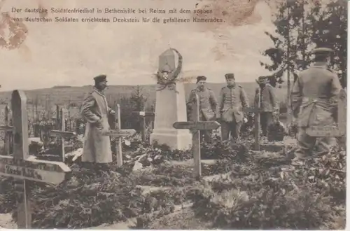 Betheniville Dt. Soldatenfriedhof feldpgl1915 201.433