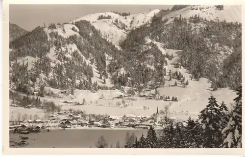 Bayrischzell Winter-Ansicht Standard-Abfahrt ngl B7255