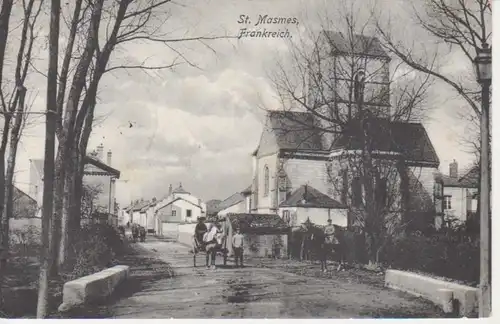 St. Masmes Straßenpartie feldpgl1915 201.030