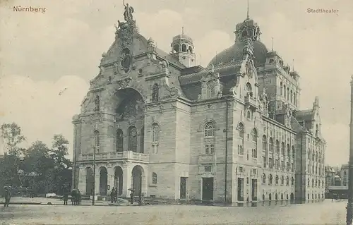 Nürnberg Stadttheater gl1908 124.823