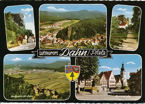 Dahn/Pfalz Teilansichten ngl 131.816