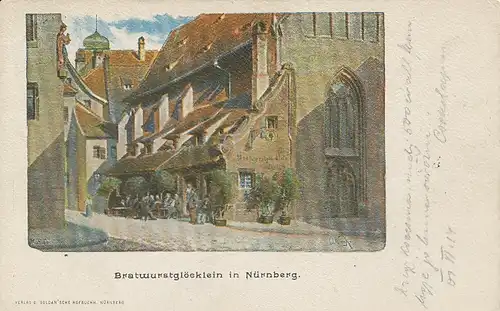 Nürnberg Bratwurstglöcklein gl1901 124.793