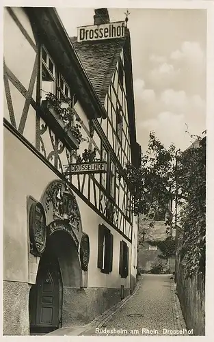 Rüdesheim a.Rh. Drosselhof gl1938 130.274