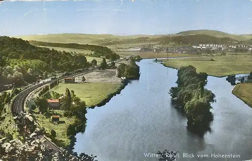 Witten/Ruhr Blick vom Hohenstein gl1964 132.547