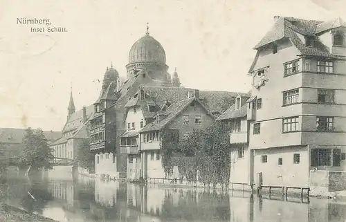 Nürnberg Partie an der Insel Schütt gl1907 124.810