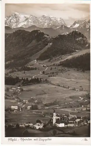 Pfronten/Allgäu mit Falkenstein >>Zugspitze ngl B7547