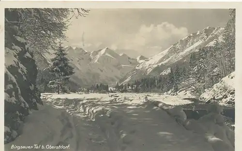 Birgsauer Tal bei Oberstdorf glca.1930 126.410