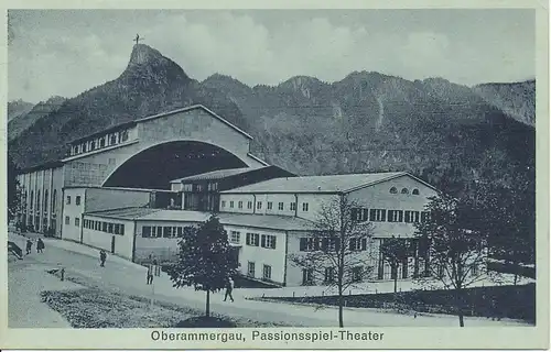 Oberammergau Passionsspiel Theater gl1930 125.697