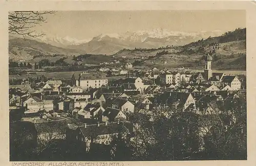 Immenstadt Panorama gl1914 126.258