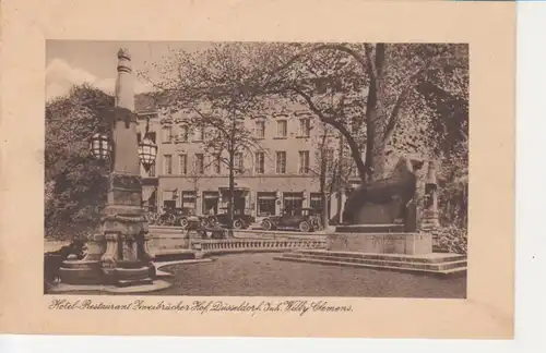 Düsseldorf Hotel Zweibrücker Hof gl1928 98.574