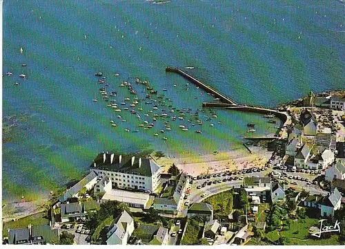 Bretagne Lomener Le Port Luftbild? gl1986 C0246