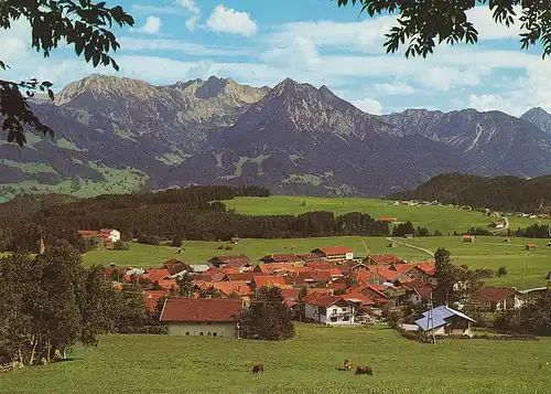 Bolsterlang Panorama mit Nebelhorn glca.1980 126.280