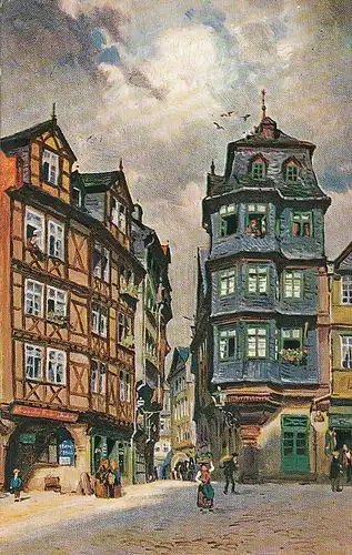 Frankfurt a.M. Lutherhaus Künstlerkarte ngl 131.960