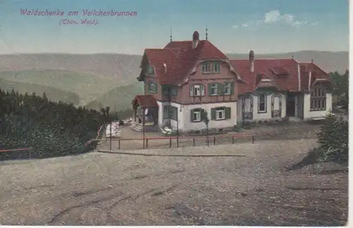 Thür. Wald Waldschenke am Veilchenbrunnen gl1922 96.188
