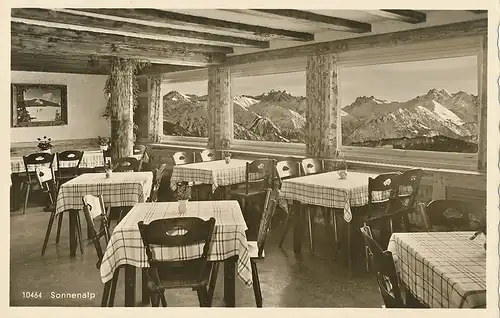 Sonnenalp bei Sonthofen Innenansicht gl1940 126.195