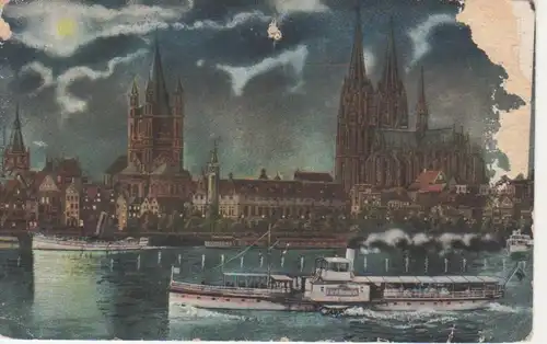 Köln Rheinpartie Dom feldpgl1915 201.881