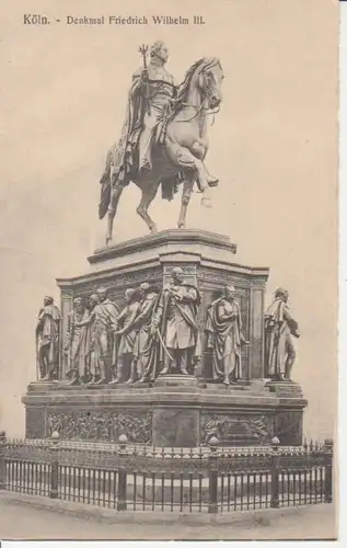 Köln Denkmal Friedrich Wilhelm III. ngl 201.891