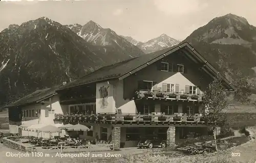 Oberjoch Alpengasthof zum Löwen ngl 126.431