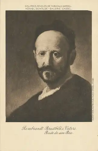 Rembrandt: Brustbild seines Vaters ngl 113.125