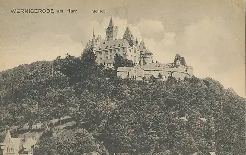 Wernigerode am Harz Schloss gl1921 113.408