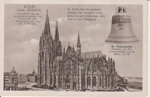 Köln Dom Südseite ngl 202.020