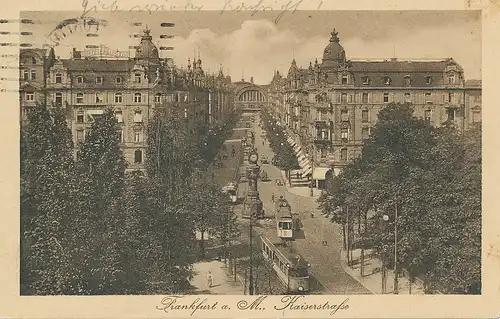 Frankfurt a.M. Kaiserstraße gl1925 132.214