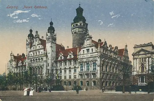 Leipzig - Neues Rathaus ngl 127.961