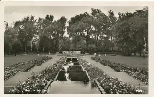 Ilsenburg (Harz) Partie im Park gl1959 125.105