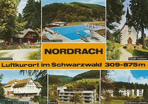 Nordrach Teilansichten gl1989 133.104