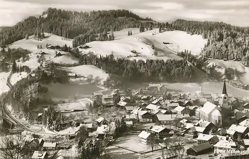 Oberstaufen Panorama im Winter ngl 126.373