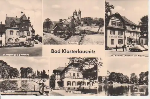 Bad Klosterlausnitz Teilansichten gl1964 96.340
