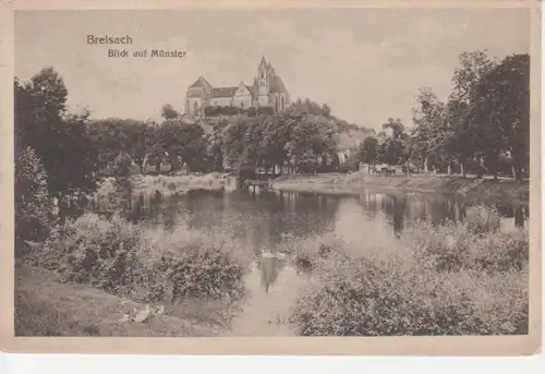 Breisach Blick zum Münster gl1920 202.418